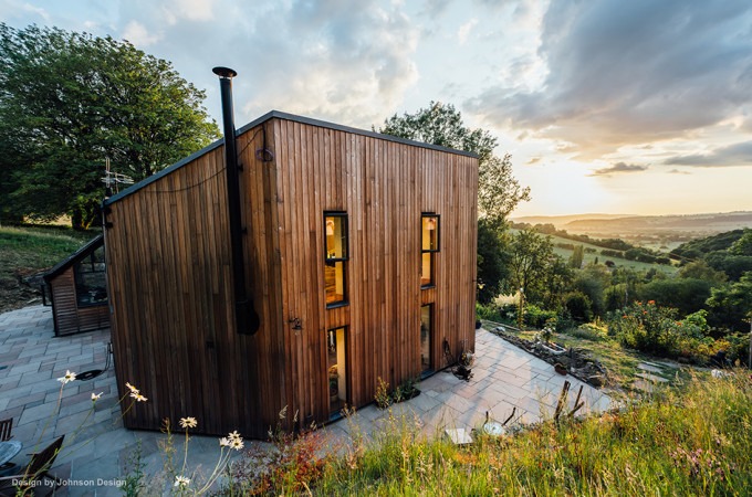 Wooden residential building by our Shropshire architects