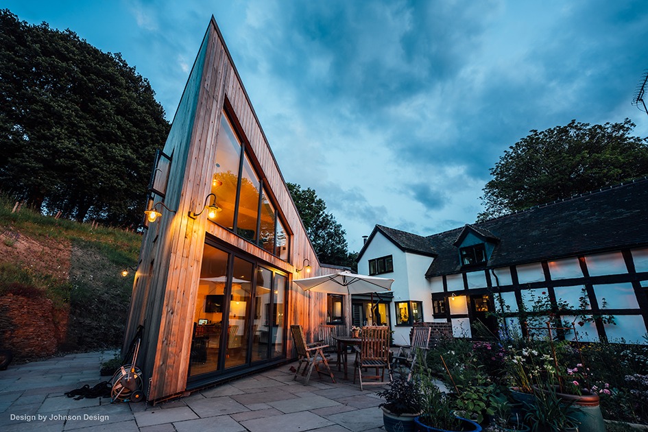 architects in Shropshire build high end residential projects in converted bar house